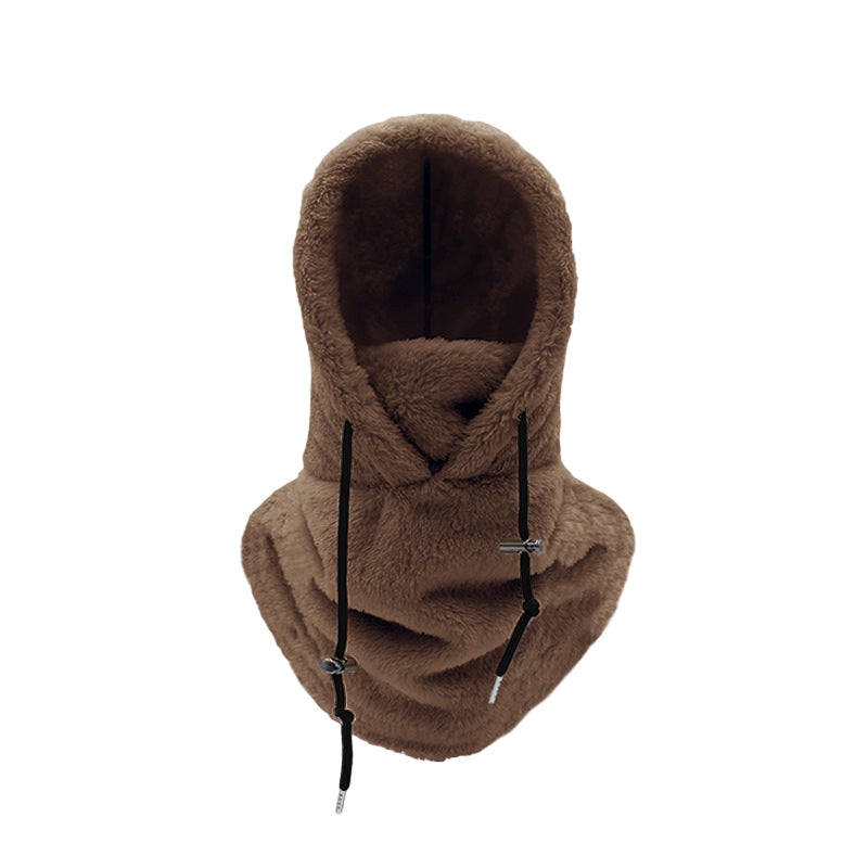 SnugScarf: Rekbare Fleece Sjaal-Muts