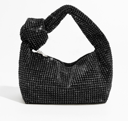 Luxe Rhinestone Schoudertas
