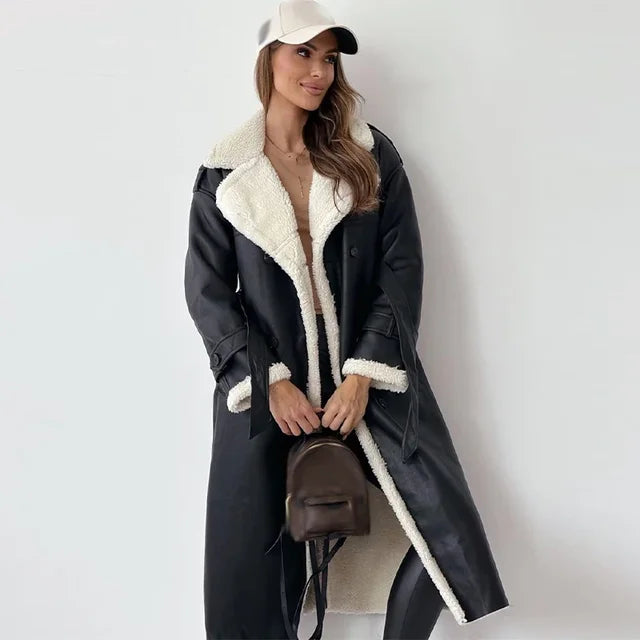 MARILYN | Luxe Lange Winterjas Voor Dames | 50% OFF