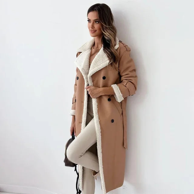 MARILYN | Luxe Lange Winterjas Voor Dames | 50% OFF
