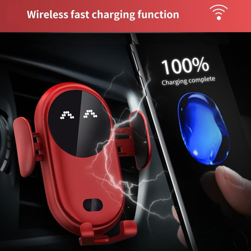 RoadBuddy | 2-in-1 Draadloze Telefoonhouder en Lader