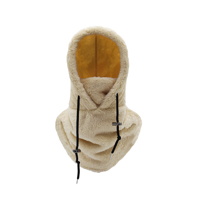 SnugScarf: Rekbare Fleece Sjaal-Muts