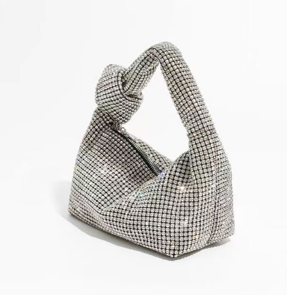 Luxe Rhinestone Schoudertas