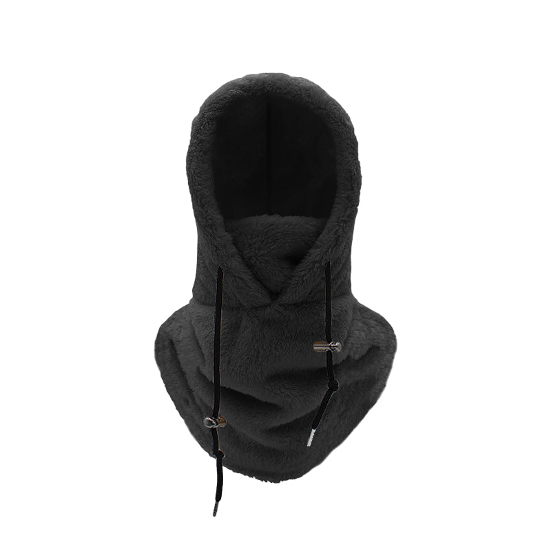 SnugScarf: Rekbare Fleece Sjaal-Muts