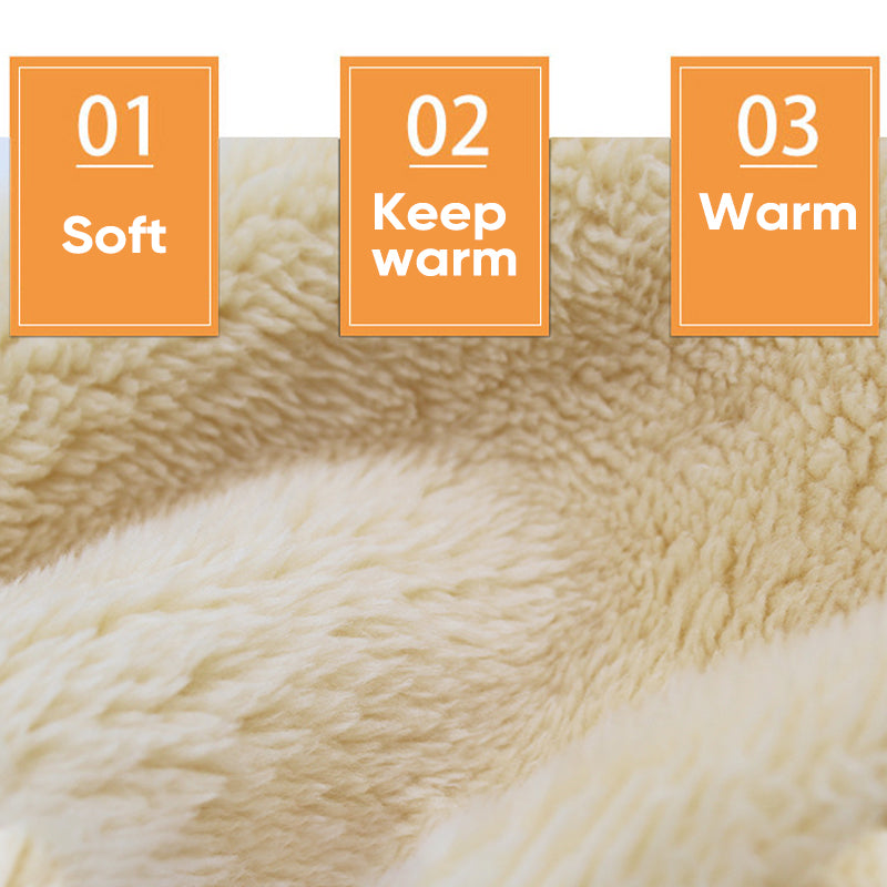 SnugScarf: Rekbare Fleece Sjaal-Muts