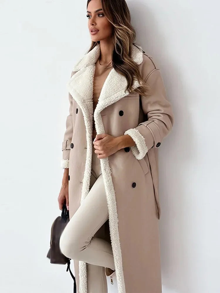 MARILYN | Luxe Lange Winterjas Voor Dames | 50% OFF