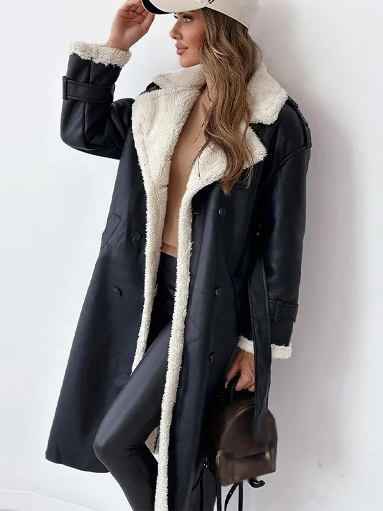 MARILYN | Luxe Lange Winterjas Voor Dames | 50% OFF