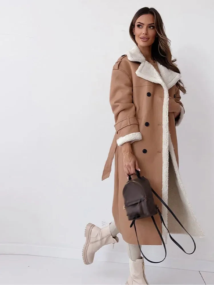MARILYN | Luxe Lange Winterjas Voor Dames | 50% OFF
