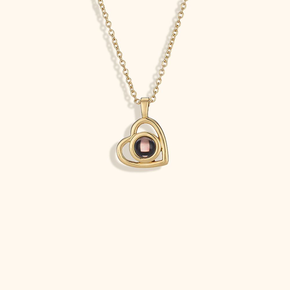 Gepersonaliseerde Foto Ketting (Hartvorm) | 30% OFF!